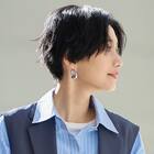 スクエアデザインピアス (95139) 1枚目画像