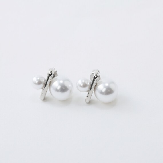 パール調ピアス (95140) 1枚目画像