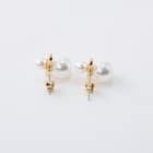 パール調ピアス (95140) 2枚目画像