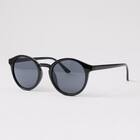 UVカットラウンドブラックシェードグラス (95124) 1枚目画像