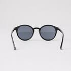 ＵＶカットラウンドブラックシェードグラス　(95124) 2枚目画像