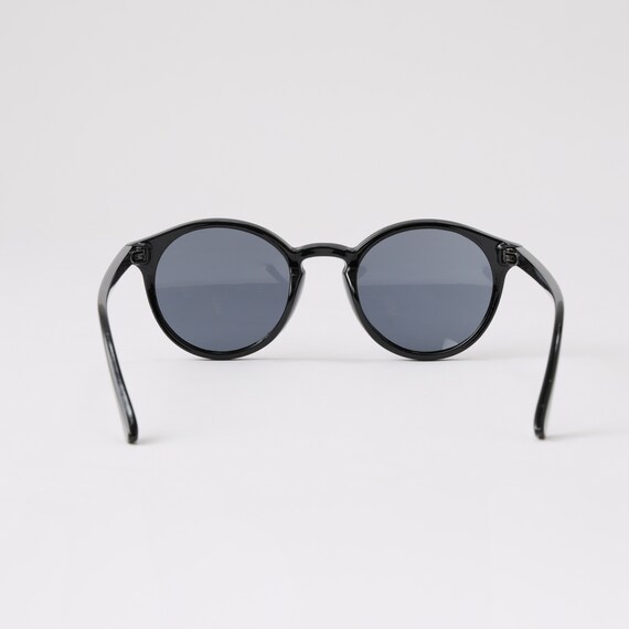 UVカットラウンドブラックシェードグラス (95124) 2枚目画像