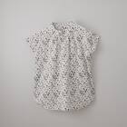 花柄綿ローンブラウス　(55118) 1枚目画像