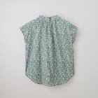 花柄綿ローンブラウス　(55118) 2枚目画像