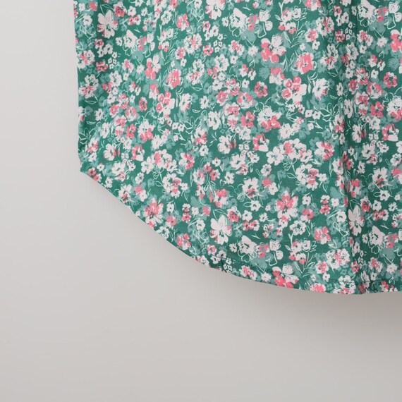 花柄綿ローンブラウス　(55118) 6枚目画像