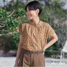 花柄綿ローンブラウス　(55118) 7枚目画像