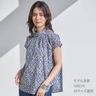 花柄綿ローンブラウス　(55118) 9枚目画像