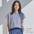 花柄綿ローンブラウス　(55118) 10枚目画像
