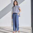 花柄綿ローンブラウス　(55118) 15枚目画像