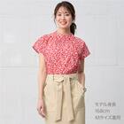 花柄綿ローンブラウス　(55118) 22枚目画像