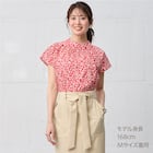 花柄綿ローンブラウス (55118) 22枚目画像