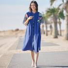 【ニトリネット先行販売】大判シフォンヨット柄スカーフ (95161) 6枚目画像