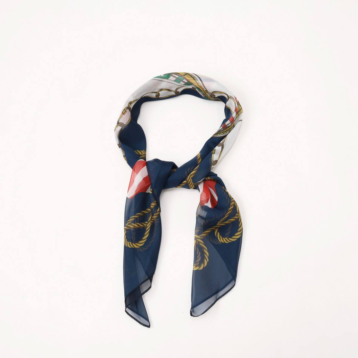 大判シフォンヨット柄スカーフ (95161) | ニトリネット【公式】 家具