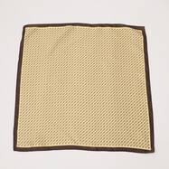 【ニトリネット先行販売】ビット柄５６㎝角スカーフ　(95162)