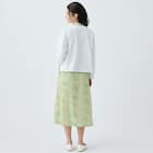 花柄ウエストドローストリングワンピース (45106) 4枚目画像