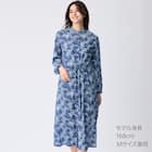 花柄ウエストドローストリングワンピース (45106) 5枚目画像