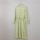 花柄ウエストドローストリングワンピース　(45106) 9枚目画像