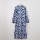 花柄ウエストドローストリングワンピース (45106) 10枚目画像