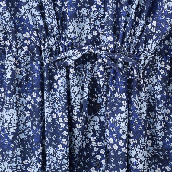 花柄ウエストドローストリングワンピース　(45106) 15枚目画像