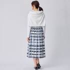 かすりチェック柄フレアスカート　(35106) 11枚目画像