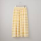 かすりチェック柄フレアスカート　(35106) 13枚目画像