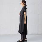 ダークトーン花柄セミワイドパンツ　(25124) 7枚目画像