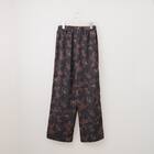 ダークトーン花柄セミワイドパンツ　(25124) 9枚目画像