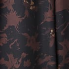 ダークトーン花柄セミワイドパンツ (25124) 10枚目画像