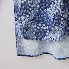 花柄ギャザー前開きブラウス (55115) 14枚目画像