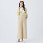 かすりチェック柄プチハイネックブラウス　(55116) 10枚目画像