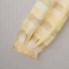 かすりチェック柄プチハイネックブラウス　(55116) 15枚目画像