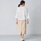 ペイズリープリント柄スリットスカート　(35107) 5枚目画像