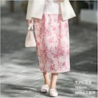 ペイズリープリント柄スリットスカート (35107) 13枚目画像