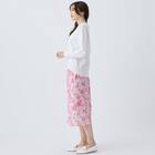 ペイズリープリント柄スリットスカート　(35107) 18枚目画像