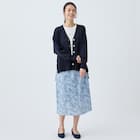 ペイズリープリント柄スリットスカート (35107) 23枚目画像