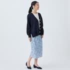 ペイズリープリント柄スリットスカート (35107) 24枚目画像