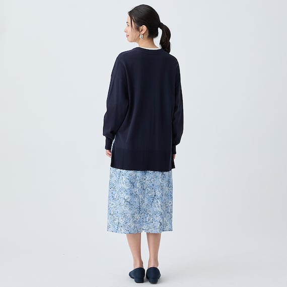 ペイズリープリント柄スリットスカート (35107) 25枚目画像