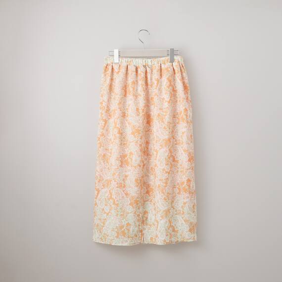 ペイズリープリント柄スリットスカート　(35107) 27枚目画像