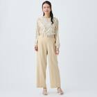 ペイズリープリント柄フレアブラウス　(55117) 2枚目画像