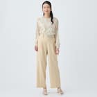 ペイズリープリント柄フレアブラウス (55117) 2枚目画像