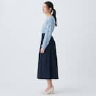 ペイズリープリント柄フレアブラウス (55117) 14枚目画像