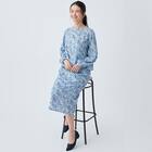 ペイズリープリント柄フレアブラウス　(55117) 19枚目画像