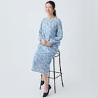 ペイズリープリント柄フレアブラウス (55117) 19枚目画像