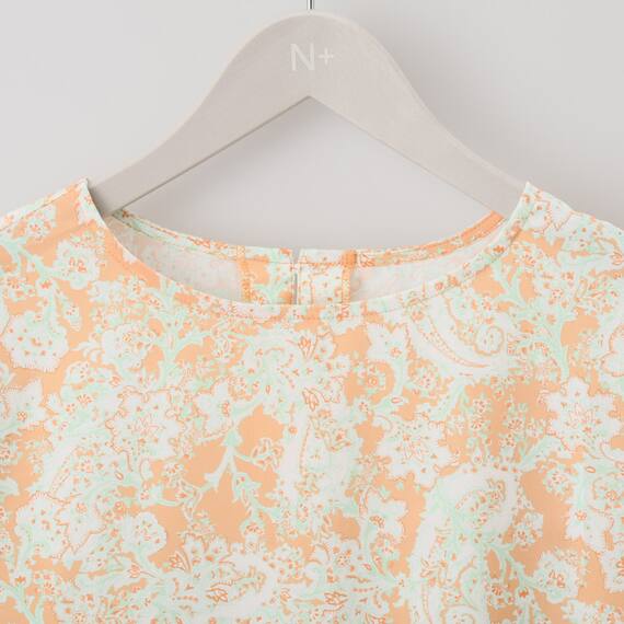 ペイズリープリント柄フレアブラウス　(55117) 23枚目画像