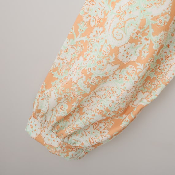 ペイズリープリント柄フレアブラウス (55117) 24枚目画像