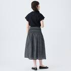 ウエストシャーリングチェックスカート　(35113) 5枚目画像