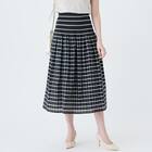 ウエストシャーリングチェックスカート　(35113) 6枚目画像