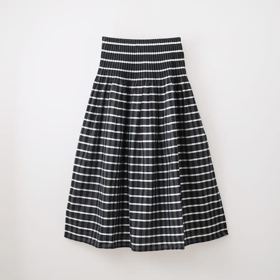 ウエストシャーリングチェックスカート (35113) 10枚目画像