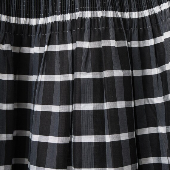 ウエストシャーリングチェックスカート　(35113) 12枚目画像