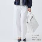 ストレッチサテンセミワイドパンツ　(25122) 3枚目画像